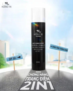 KEM CHỐNG NẮNG TRANG ĐIỂM – Suncreen + Foundation