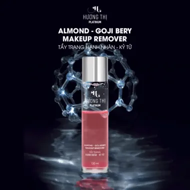 NƯỚC TẨY TRANG HẠNH NHÂN, KỶ TỬ – Almond-Goji Berry Makeup Remover