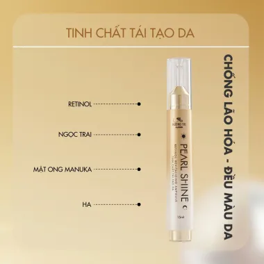 HƯƠNG THỊ PLATINUM PEARL SHINE WHITENING FACIAL CARE BỘ CHĂM SÓC DA MẶT NGỌC TRAI TRẮNG SÁNG