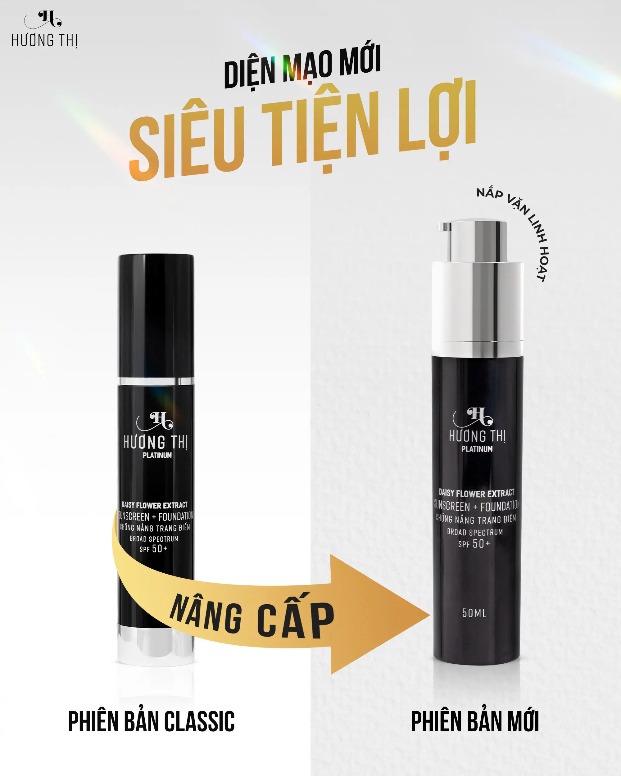 KEM CHỐNG NẮNG TRANG ĐIỂM – Suncreen + Foundation