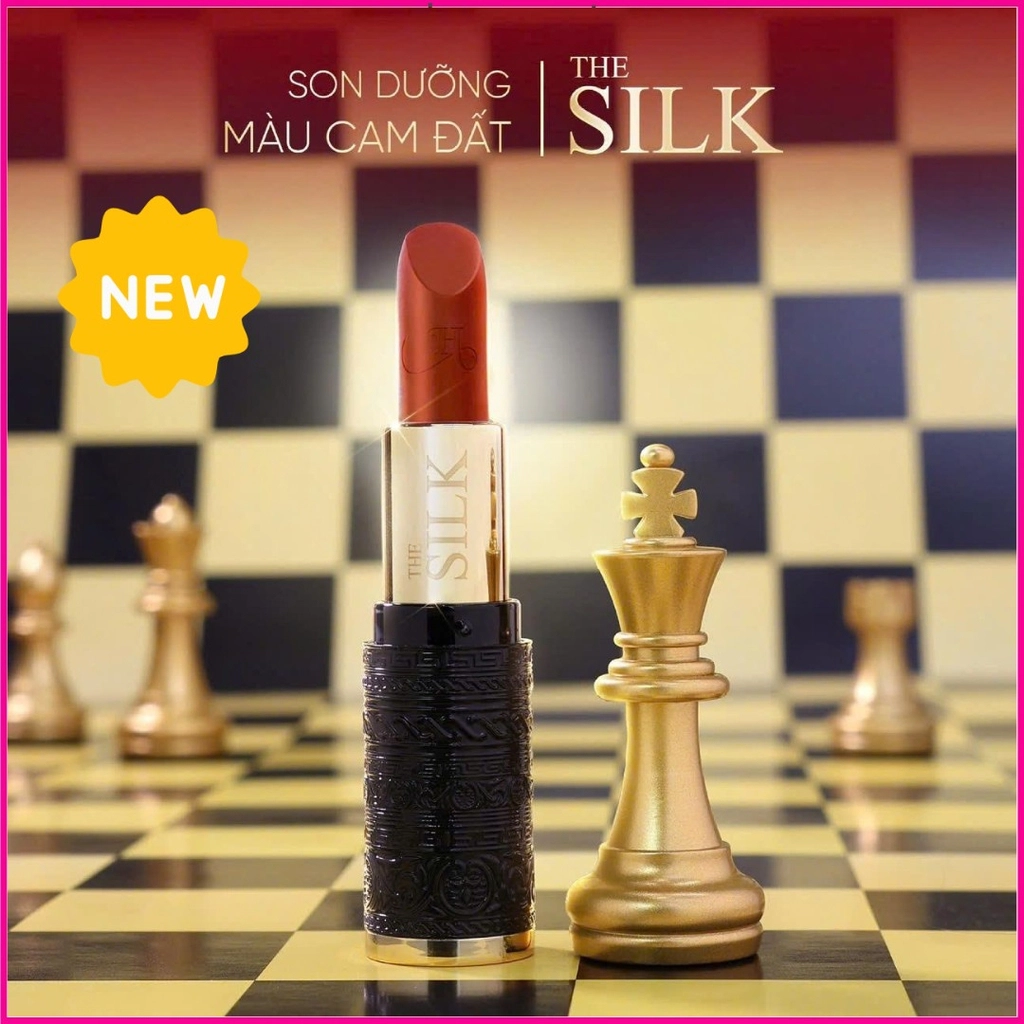 Son Dưỡng Màu Cam Đất THE SILK Hương Thị 2025